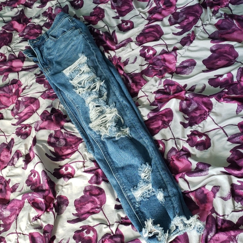 AE distressed jeans